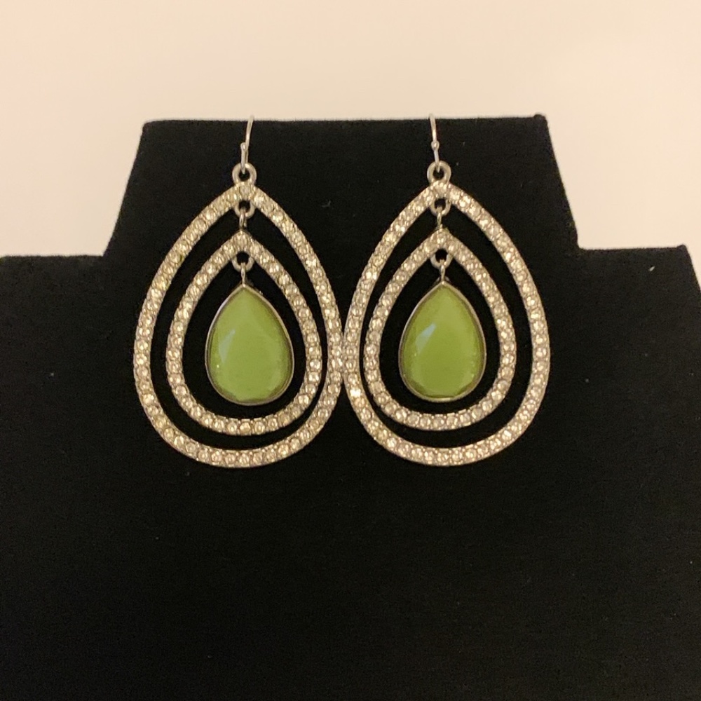 Three Tier Drop Earring - Picture 2 of 3